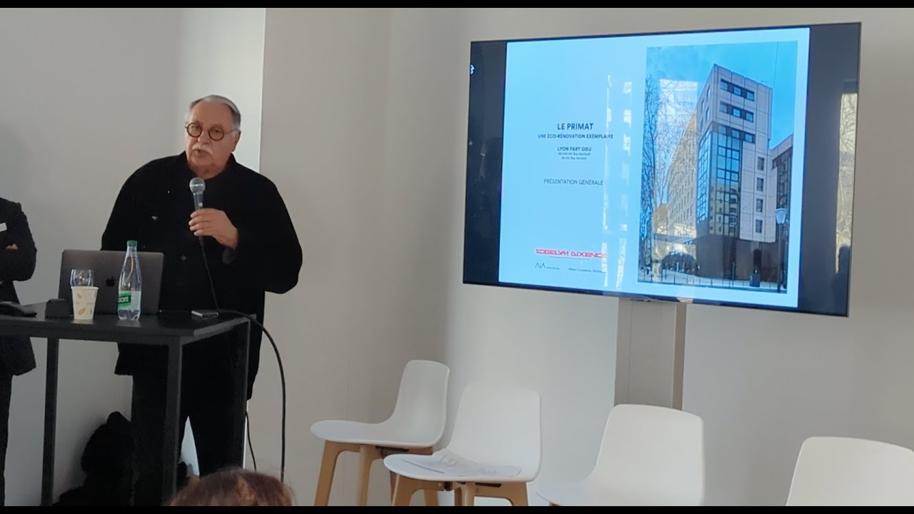 Présentation du projet PRIMATVERA à LYON dans le cadre du CERCLE DE ZAHA, par Albert Constantin.