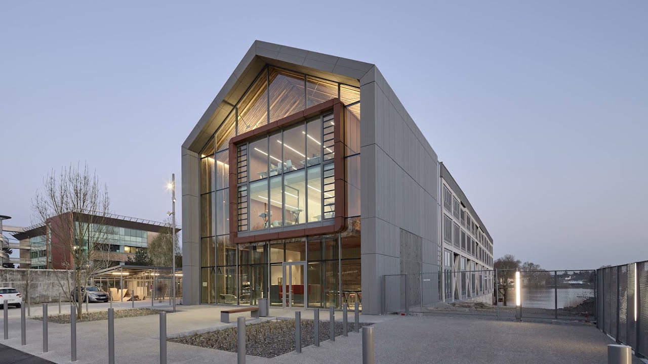 La Salle à Tracer, projet lauréat 2018 du Prix National de la Construction Bois